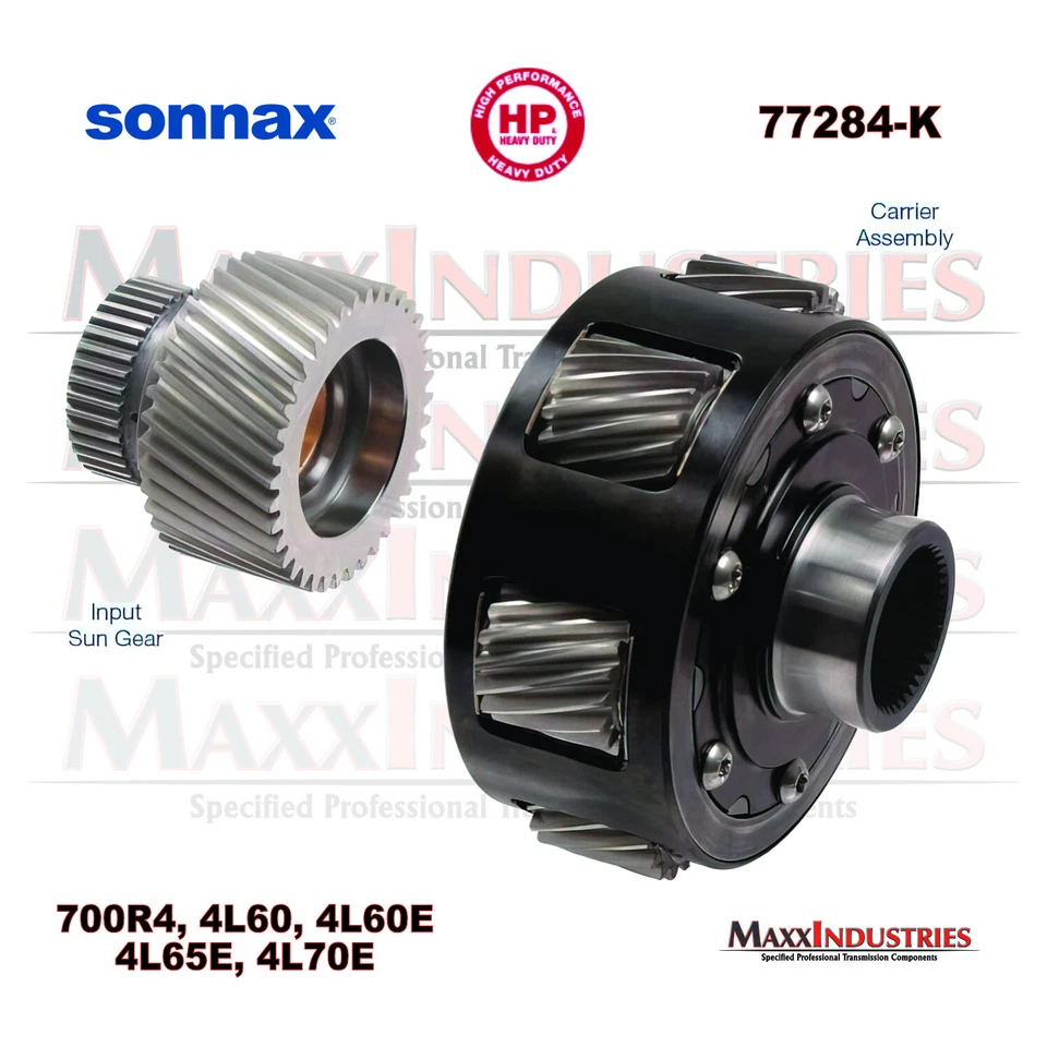 Sonnax 77284-K Kit Planeta Delantero Transmisión, Relación 2.84 con Engranaje Solar Entrada 4L60E Foto 2 de 3