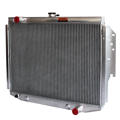Fit 1976-1989 Dodge Aspen Diplomat Mirada Plymouth Volare V8 SPAWON Radiator AT