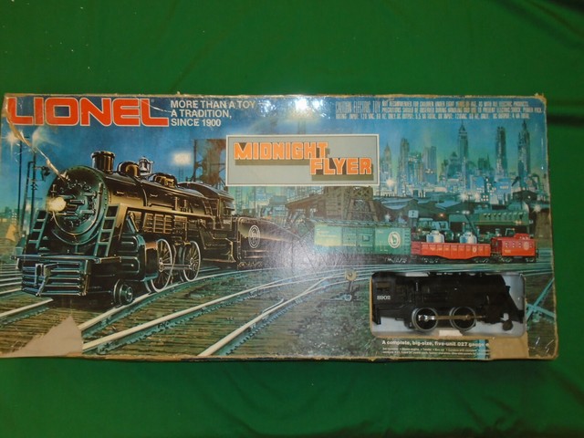 lionel midnight flyer train set
