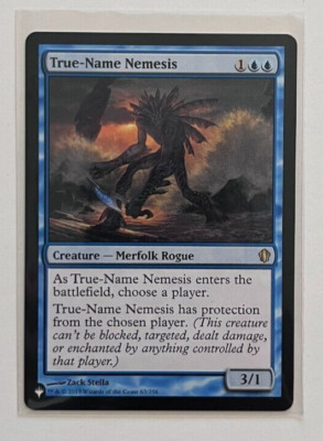 MTG - Commander 2013 - True-Name Nemesis - Rare 0063 - Liste