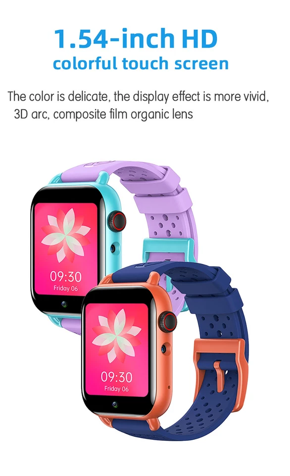 Kids Smart Watch Dual Camera 4G Children Phone Smartwatch Make / Answer Calls - Image 3 of 4