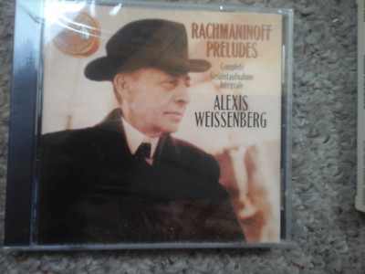 Rachmaninoff Preludes - Alex Weissenberg {CD} New Sealed