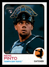 2022 Topps Heritage Rene Pinto High Number RC Rookie #667 NM-MINT