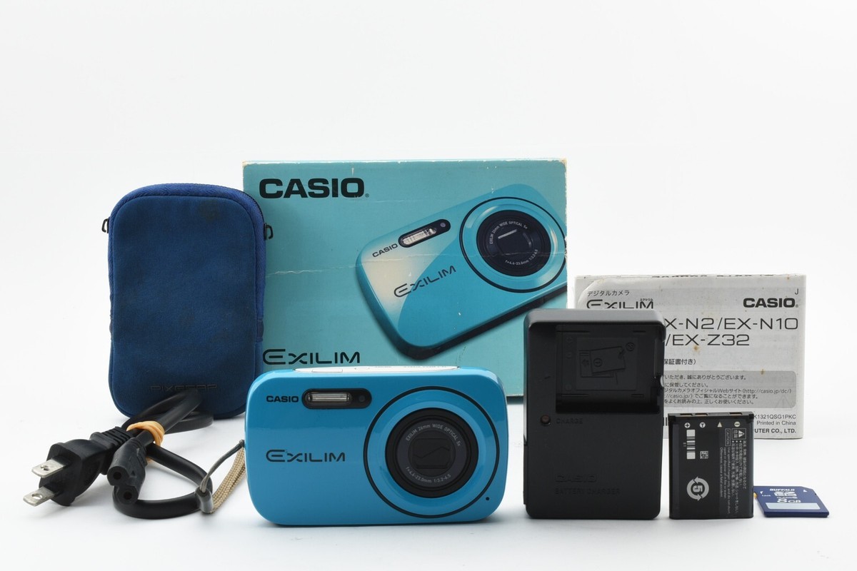 CASIO EXILIM EX-N1 16.1MP Compact Digital Camera Blue [Exc