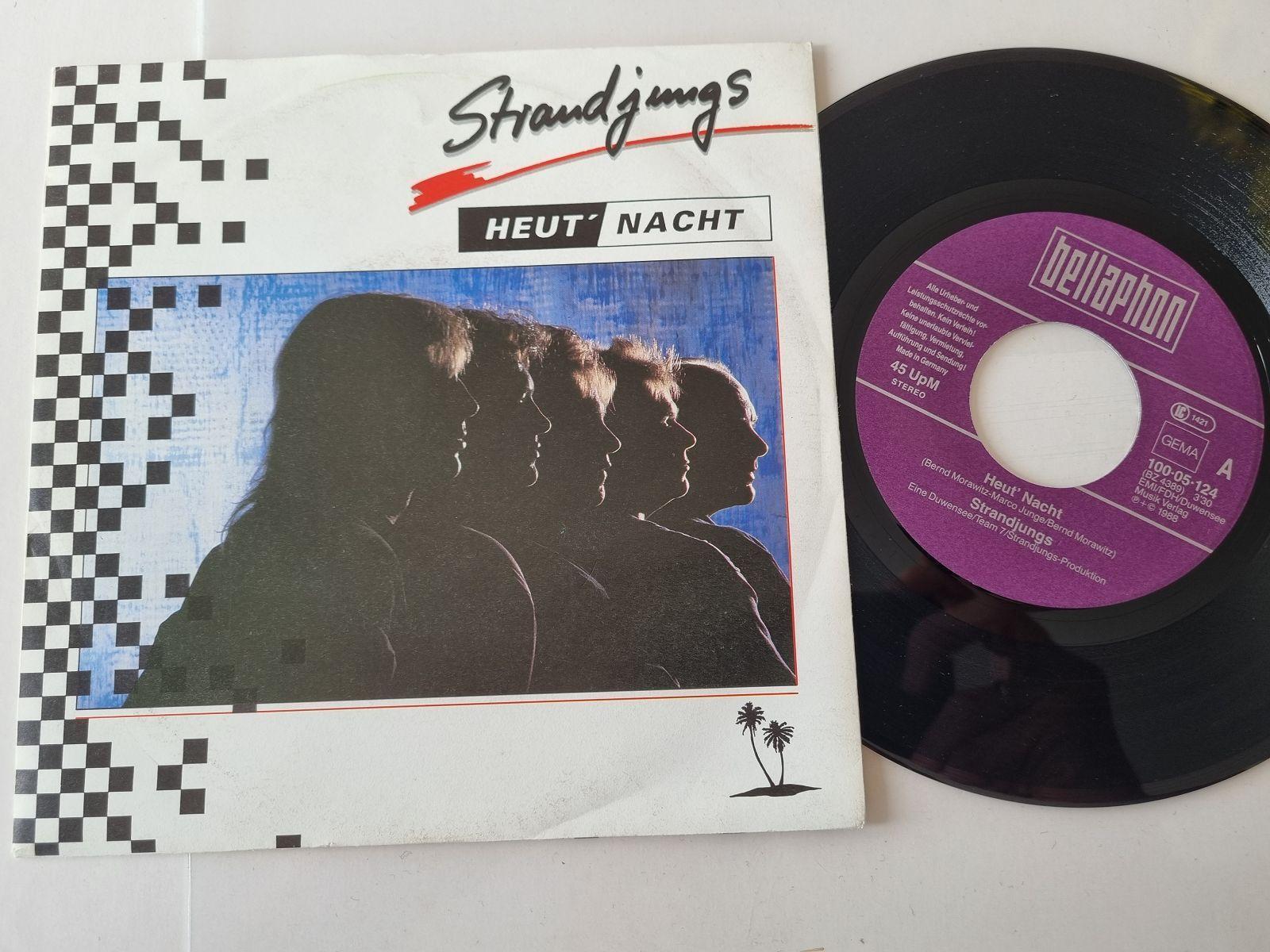 7"" Single Strandjungs - Heut' nacht Vinyl Germany