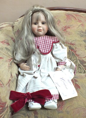 Brigitte Leman doll #3, 25 inch Vintage doll