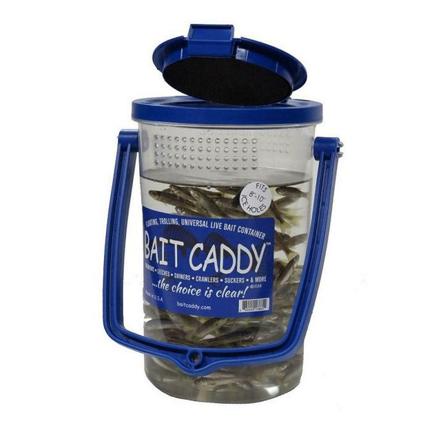 Bait Caddy Live Minnow Clear Bait Bucket Bc1 for sale online eBay