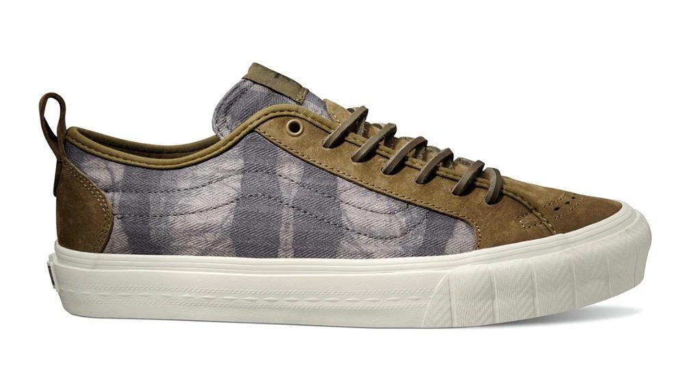 Vans x Taka Hayashi TH Court Lo LX 'Tiger Batik' Brown Grey Suede Men's 8-12