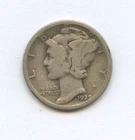 1929-P Mercury Dime - 90% Silver - Free Shipping
