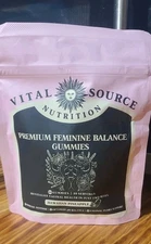 Vital Scource Nutrition Feminine Balance 60 Gummies Exp: 2/2027