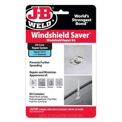 J-B Weld 2100 Windshield Saver Repair Kit, 0.025 fl. oz
