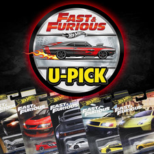 Fast & Furious U-PICK 1:64 Scale Hot Wheels Premium Pop Culture Diecast Car