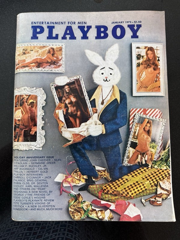 Playboy Magazine January 1973 Centerfold Intact Excellent Condition