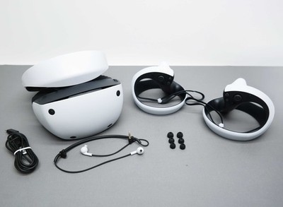 Sony PlayStation VR2 CFI-ZVR1 Headset and Sense Controllers for PS5 READ