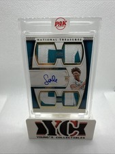 2024 National Treasures Tidjane Salaun RPA Rookie Materials Quad Patch AUTO /25