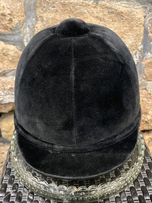 Charles Owen Rider 2000 schwarz Samt Reithut Größe 7 1/8 58