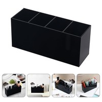Make-Up-Pinsel-Organizer Aus Acryl Mit 4 FäChern, Stifthalter,
