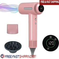 Professional Hair Dryer 7 Heat Settings 30 Modes Fast Drying Ionic Self Cleaning