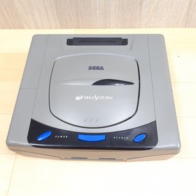 SEGA SATURN CONSOLE Bundle with 3 Games 1 Controller & Memory Japan Gray NTSC-J