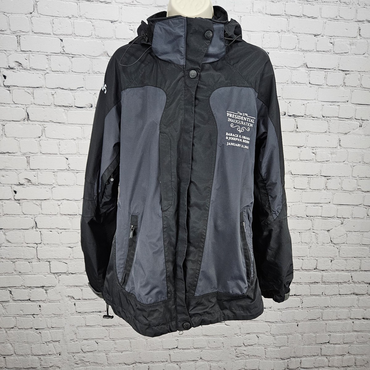 57th Presidential Inauguration USA Obama Biden Staff Black Hooded