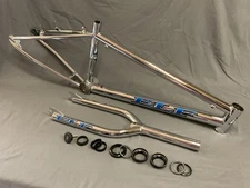 ELF BMX Vintage Old/Mid School Pro Chrome 20” Frame and  Forks