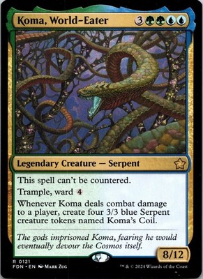 Koma, World-Eater R Foundations 121 NM