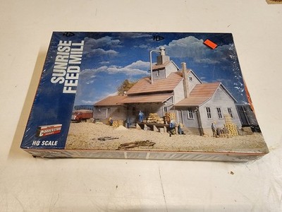 HO Scale Walthers Sunrise Feed Mill Plastic Kit #933-3061 Unopened Box
