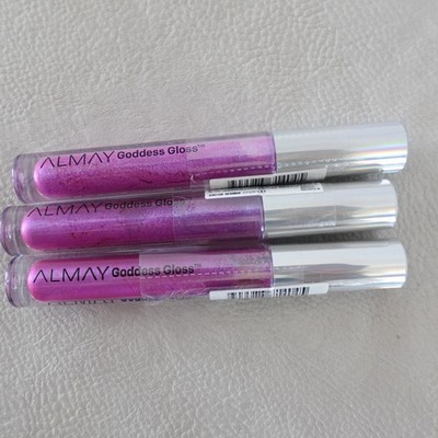 Almay Goddess Lip Gloss Lot of 3 - 400 Rainbow