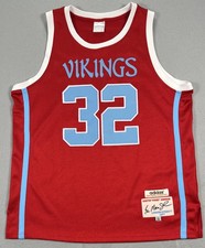 Adidas Lansing Everett Vikings Magic Johnson #32 Basketball Jersey Mens Large