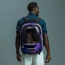 PETKIT Pet Portable Carrier Backpack Ventilated Dog Cat Bag Refurbished