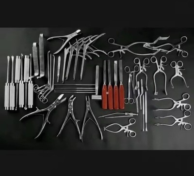 Spine Laminectomy Set 45 Pcs Complete Orthopaedic Surgical Instruments Set