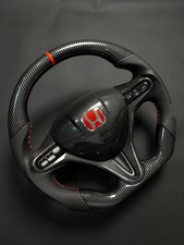 Honda Civic Reborn Fd2fn2 Carbon Fiber Steering Wheel 2006-2012 Honda Civic Reborn Fd2fn2 Carbon Fiber Steering Wheel 2006-2012