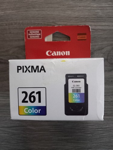 New Genuine Canon Pixma CL-261 Color Fine Cartridge TS5320 Pls See Details - 第 1/6 張圖片