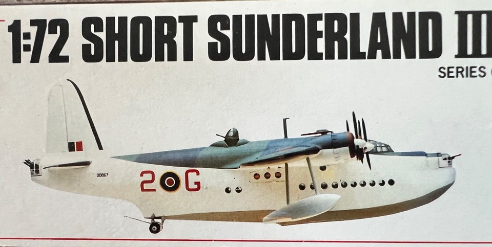 Airfix 1/72 Short Sunderland Mk. III (converted to a Mk. I) | STATIC