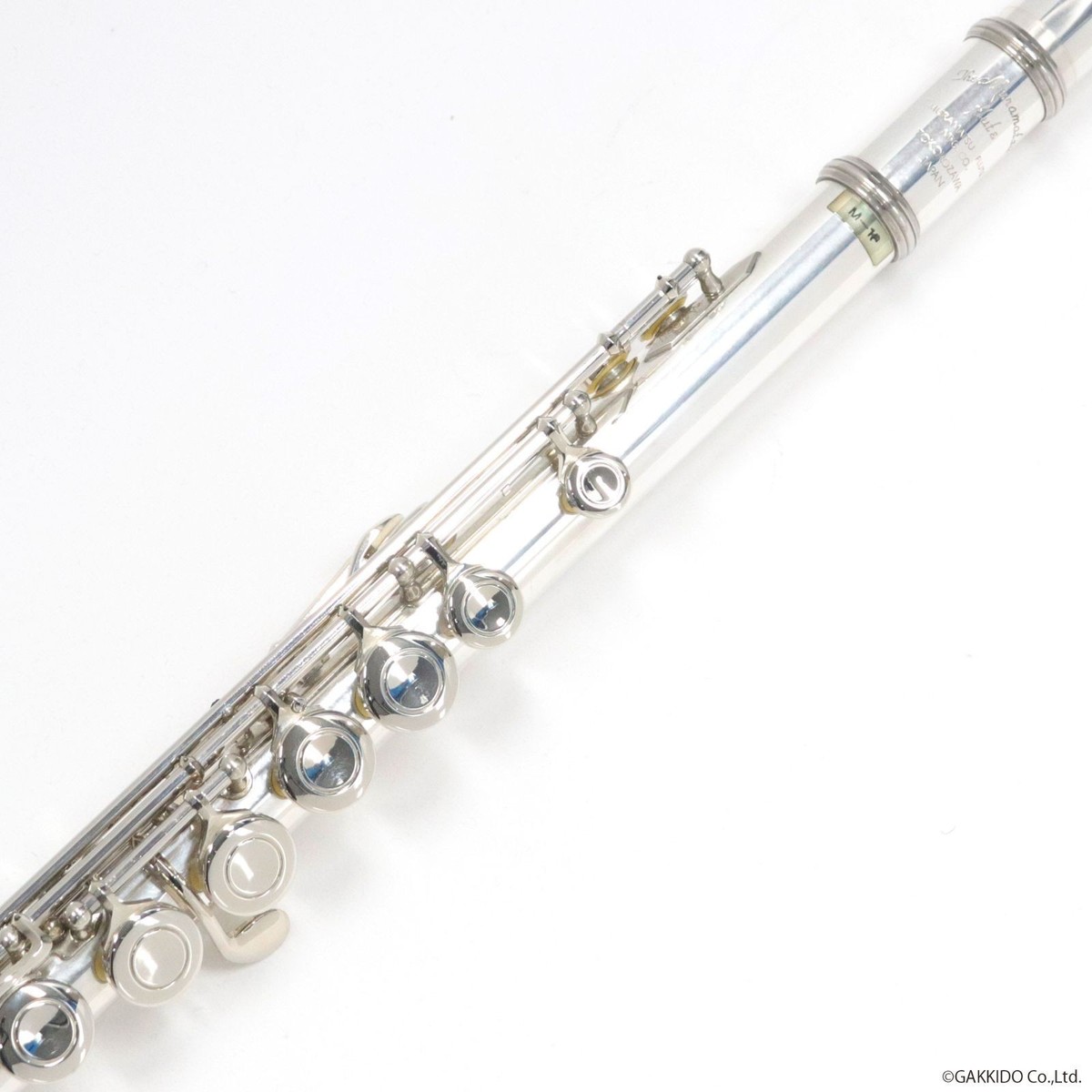 MURAMATSU M-180 Flute Silver Body Overhauled Used With Hard Case
