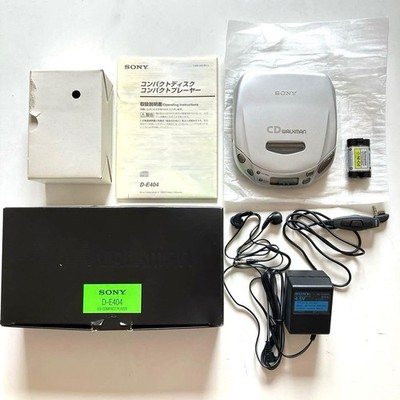 Sony D E404 Walkman Portable CD Player Box Included Genuine