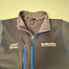 North End Sport Subaru Rally Team USA Jacket Size XL Tecnica International STI