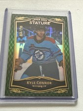 KYLE CONNOR 2023-24 UD Stature Hockey GREEN AUTO /199