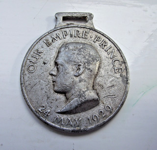 PRINZ VON WALES EDWARD VIII EMPIRE DAY PRINCE 24. MAI 1929 MEDAILLE MEDAILLON