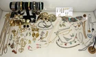 Huge Vintage Now jewelry Lot gold T/ silver Tone costume over 90 Necklace ring +