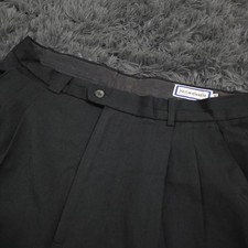 YSL Yves Saint Laurent Dress Pants Slacks Mens 34 26 Gray Wool