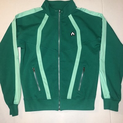 Aleph Zero X Just Ape Men's Large Limited Edition Green Streetwear Jacket NWOT