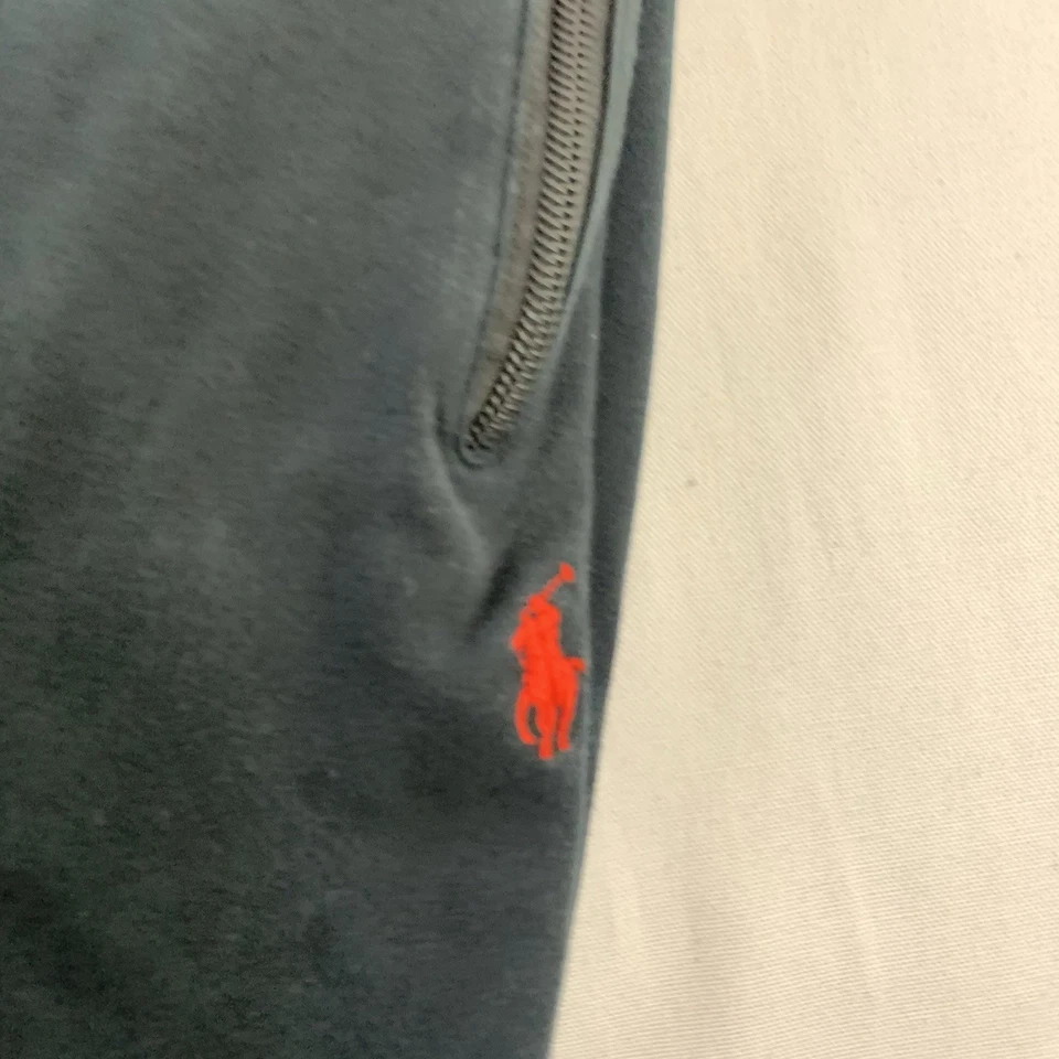 Pantalones deportivos vintage Polo Ralph Lauren para hombre XLT negros pierna recta holgados pony Y2K Foto 3 de 4