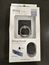iRing Original Cell Phone Ring, Holder and Stand in Matt Black