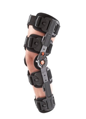 Breg ACL Brace Premier T Scope Post-Op Knee Brace Support Fully Adjustable