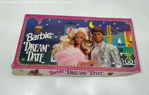 VTG Mattel Barbie Dream Date Board Game IOB
