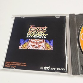 Sega Saturn Fighter's History Dynamite CIB Pre-owned