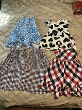 Lot Of 5 Girl Dresses Size 5t And One 4/5, Gymboree, Children  s Place, Plus More