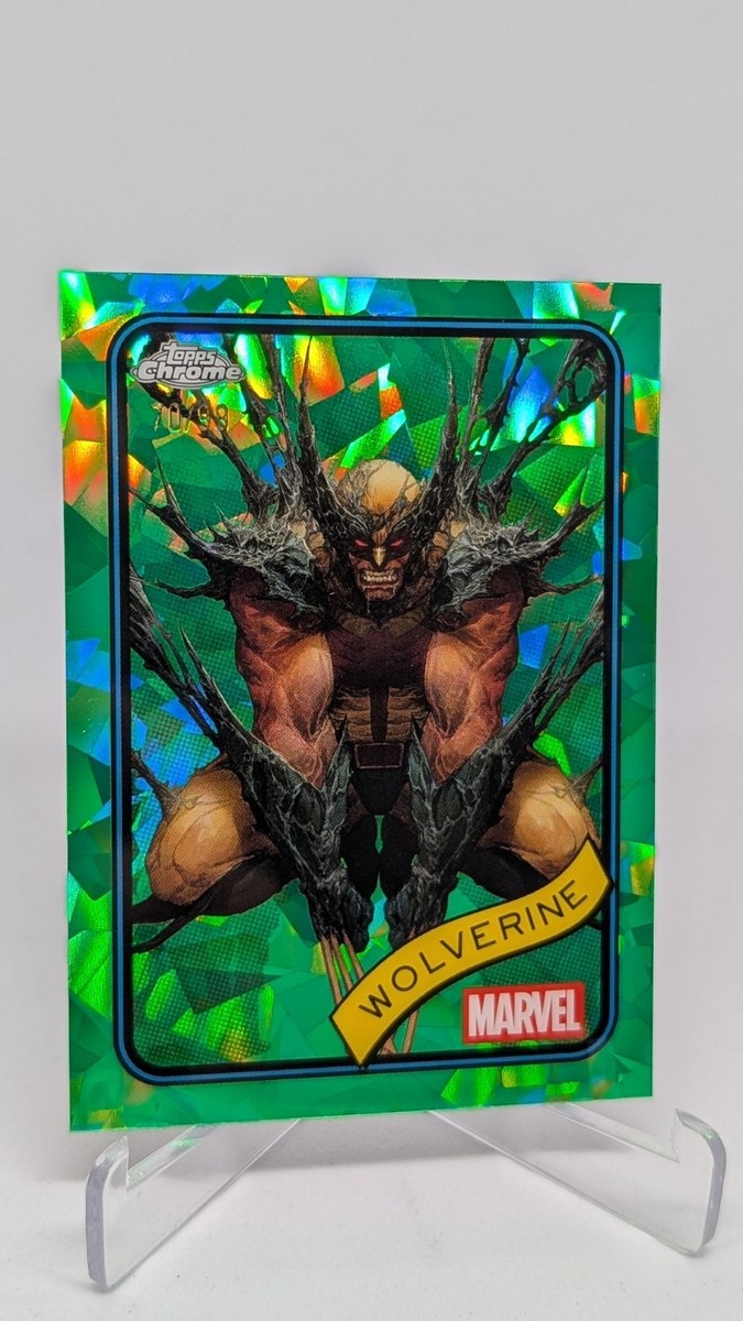 2025 Topps Chrome Marvel Sapphire Wolverine #103 Green /99 | eBay