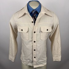 Levis Panatela Leisure Jacket Mens Vtg Suit Blazer Coat Levi s Disco 70s Large